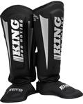 King Pro Boxing Scheenbeschermers KPB/SG REVO 7 Zwart Zilver