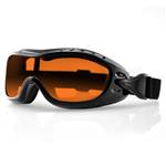 Bobster night hawk motorbril - amber
