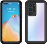 DrPhone P40 Pro Waterdichte Case - IP68 - Full-body beschermhoes (zwart)