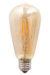 Crius LED Filament ST64 E27 6W 827 Amber Dimbaar