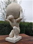 sculptuur, atlas - 70 cm - mgo polystone