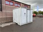 Opslagcontainer met loopdeur 300 x 240 cm