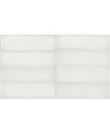 Wandtegel Estudio Ghent Alpine White Glossy 6.9x24 cm (Doosinhoud 0.5m2)