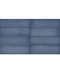 Wandtegel Estudio Ghent Steel Blue Glossy 6.9x24 cm (Doosinhoud 0.5m2)