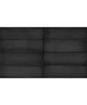 Wandtegel Estudio Ghent Dark Charcoal Glossy 6.9x24 cm (Doosinhoud 0.5m2)