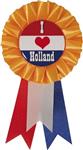 Nederland Rozet I Love Holland