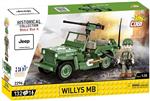 COBI 2296 WILLYS MB & M2 GUN