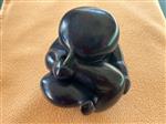 Marie Madeleine GAUTIER - sculptuur, Bébé boule - 14 cm - Brons - 1998