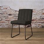 Eetkamerstoel Santo zonder armleuning | Antraciet