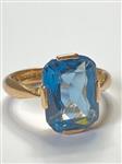 Zonder Minimumprijs - Ring - 19.2 kt. Geel goud Spinel