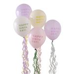 Happy Birthday Ballonnen Set Gekleurd