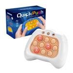 Pop It Spel Console - Fidget Toy Controller - Quick Push Anti Stress Motoriek Speelgoed Wit