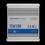 Teltonika PoE switch 4 poorten + 1 Uplink - 120W - tot 1000Mbps - TK-TSW100