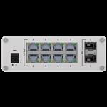 Teltonika PoE switch 8 poorten + 2 uplink - 240W - tot 1000Mbps - TK-TSW200