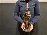 Beeld, Aphrodite Greek Goddess - 30 cm - Polystone, koud brons