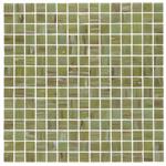 Mozaïektegel The Mosaic Factory Amsterdam Vierkant 20x20x4 mm Lichtgroen (prijs per m2)