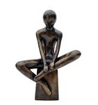 Beeldje - A modernist statue - Brons