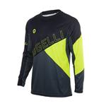 Adventure MTB Shirt LM  2.0 Zwart/grijs/fluor