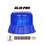 ZL48B-PRO Super Robust LED Zwaailamp Blauw ECER65 Klasse 2 ECE-R10 12/24V Bout Montage 5 Jaar garant