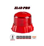 ZL48R-PRO 48 Watt Super Robust LED Zwaailamp Rood ECER65 Klasse 2 ECE-R10 12/24V Bout Montage 5 Jaar