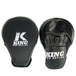 King Pro Boxing Handpads Focus Mitts Revo Zwart Wit