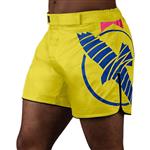 Hayabusa Icon Mid-Length Vechtsport Broek Geel Blauw