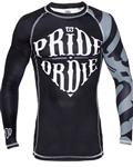 PRiDE or DiE Rash Guard RECKLESS Zwart Wit