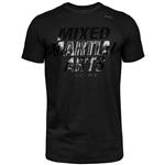 Venum Mixed Martial Arts MMA VT T Shirt Zwart Zwart