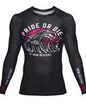 PRiDE or Die Rash Guard Grim Beaterz Zwart