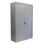 Roldeurkast Zilvergrijs Zilvergrijs 195 x 120 x 47 B-Keus 2