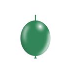 Donkergroene Knoopballonnen 30cm 50st