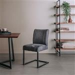 Tower Living - Eetkamerstoel Ferro | Antraciet