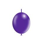 Lila Knoopballonnen 30cm 50st