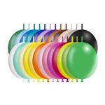 Gekleurde Knoopballonnen 15cm 100st