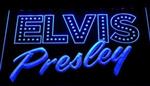 Elvis Presley neon bord lamp LED verlichting reclame lichtbak XL *40x30cm*
