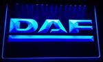 DAF neon bord lamp LED verlichting reclame lichtbak XL *40x30cm*
