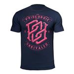 PRiDE or DiE Unrivaled T Shirts Zwart Rood