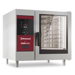 Gasoven, directe stoom en convectie, 6x gn 1/1+cleaning | Diamond | SDG/XC-06