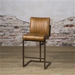 Industriële barkruk Ferro | Cognac