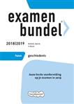 Examenbundel havo Geschiedenis 2018/2019
