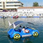 La Noria Hydrosolar Beetle waterfiets met trapondersteuning