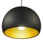 Zwarte Hanglamp met Goudkleurige Binnenkant ? Valott Oca