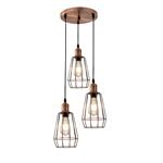 Moderne Drielichts Hanglamp 14 cm - Scaldare Avella