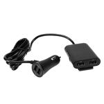 USB passagier autolader met 4 poorten