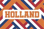 Vlag Holland modern 225x350 cm