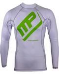 MusclePharm Rashguard Lange Mouwen Wit