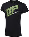MusclePharm Rashguard Pixel Zwart Groen