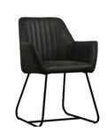 Eetkamerstoel Doris Zwart