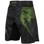 Venum Fight Shorts Light 3.0 Zwart Groen Camo