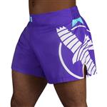 Hayabusa Icon Kickboks Short Paars Wit